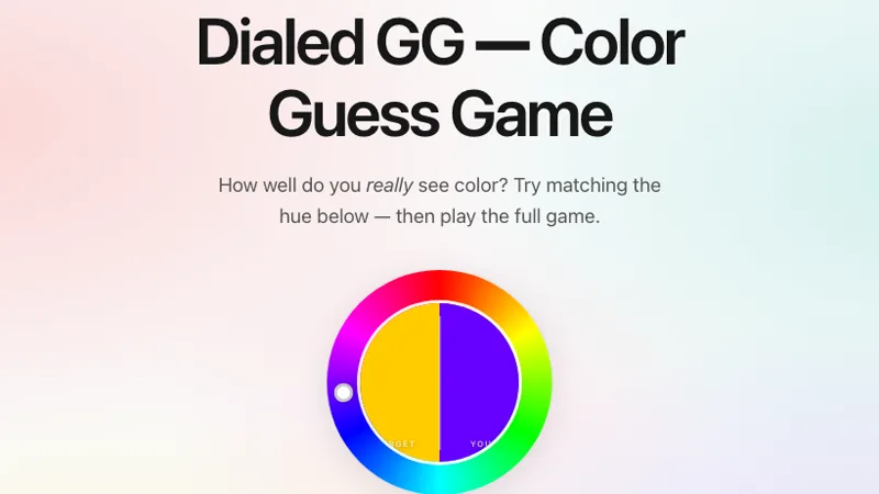 Toon Tone vs Dialed GG: Which Color Memory Game Is Harder?